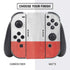 Italy Flag Distressed Nintendo Switch Bundle Skin